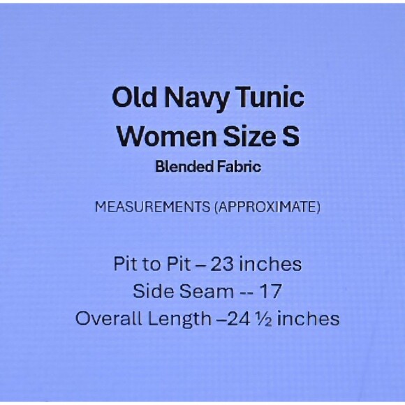 Old Navy Luxe Womens Small Black V‎ Neck Tunic Short Sleeve Round Hem Tee Shirt - Picture 5 of 5